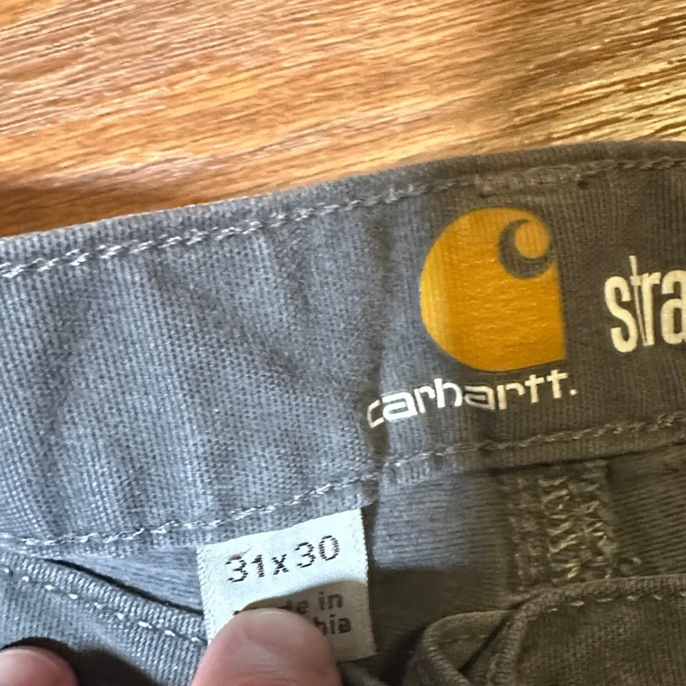 Carhartt Double Knee Work Pants Straight Fit 31x30 Like New